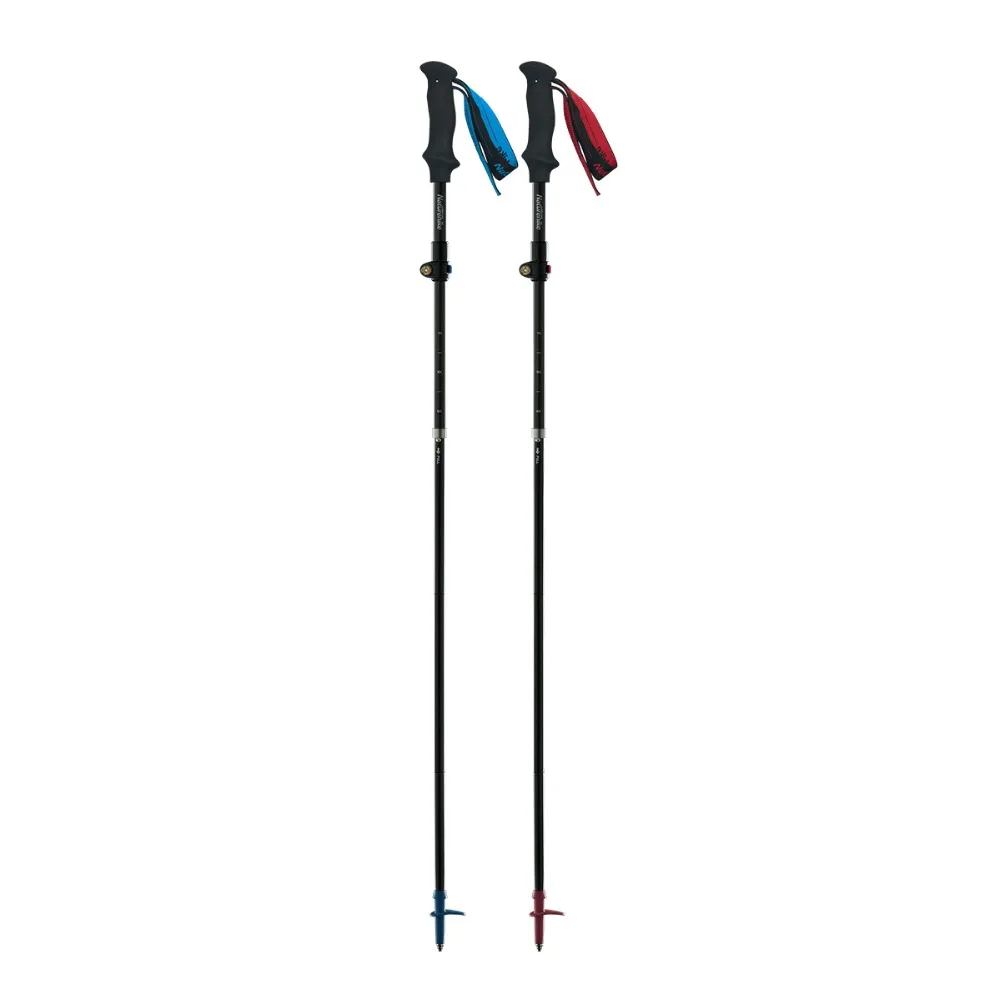 Natureifa-Bâtons de trekking ultralégers en fibre de carbone, canne de marche, trail de course, randonnée, pliable, Alpenstock, 34cm, 175g, 5