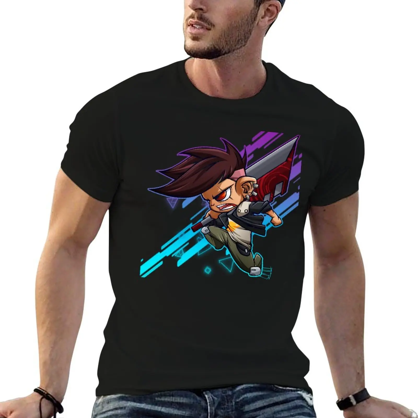 Reb Full Metal in action T-Shirt t shirts for man cotton funny printed t shirts for man T-Shirt