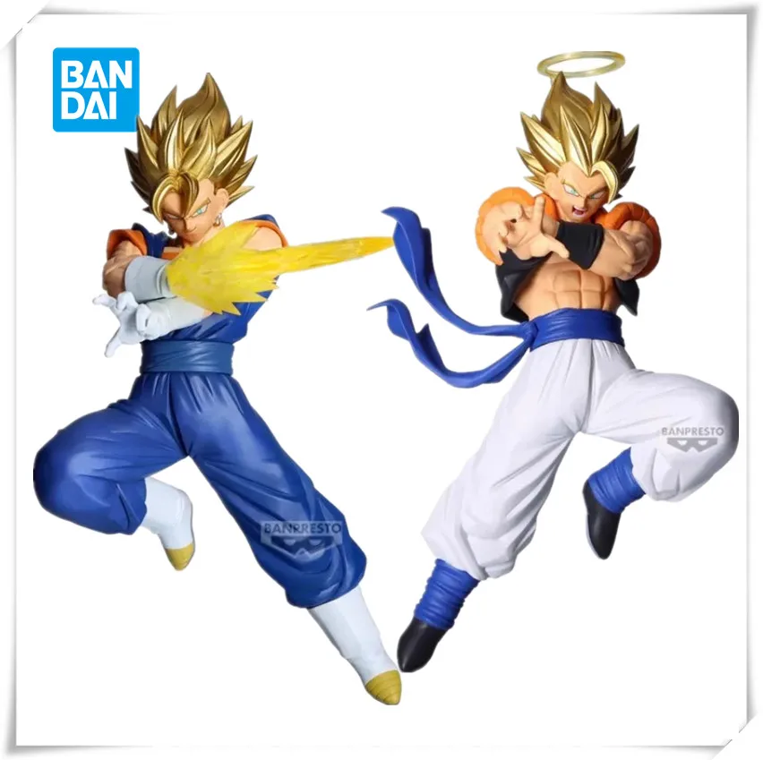

Bandai Original Banpresto Anime Dragon Ball Z Dokkan Battle Gogeta SSJ Vegito SSJ PVC Action Figure Model Collectible Toys