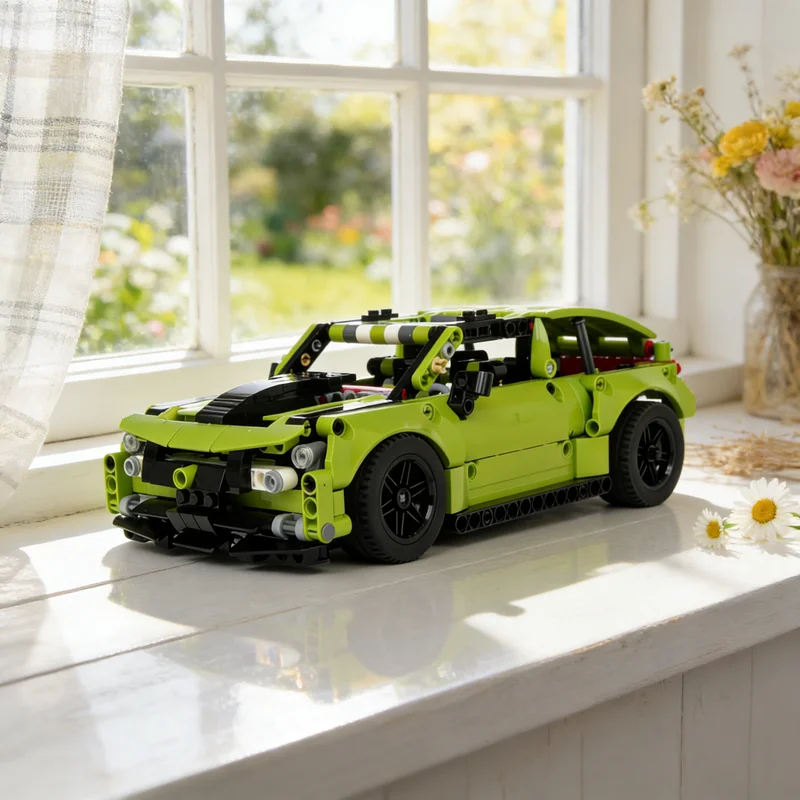 

490 деталей MOC: Альтернативная модель P B M 25 Rapide, технический конструктор, подарок для самостоятельной сборки, креативный коллекционный предмет, декор для демонстрации, премиум-класс для взрослых