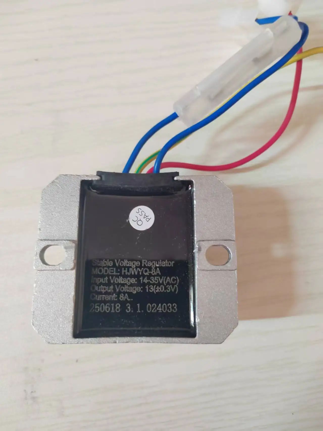 HJWYQ-8A شاحن معزز منظم الجهد 4 أسلاك مولد الجزء #3