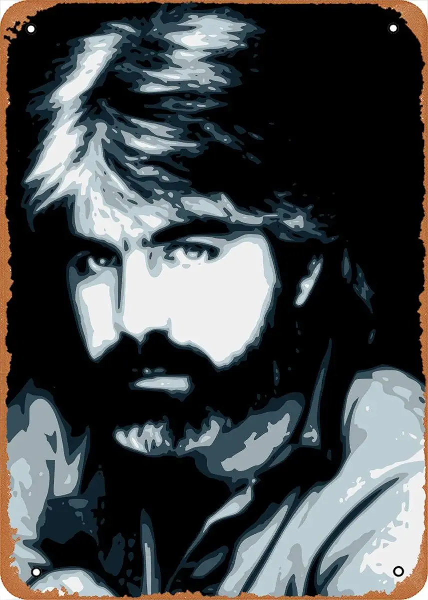 Metal Music Poster - Iconic Rock Vocalists Michael McDonald -  Tin Signs Plaque Bar Pub Vintage Style Wall Decor.