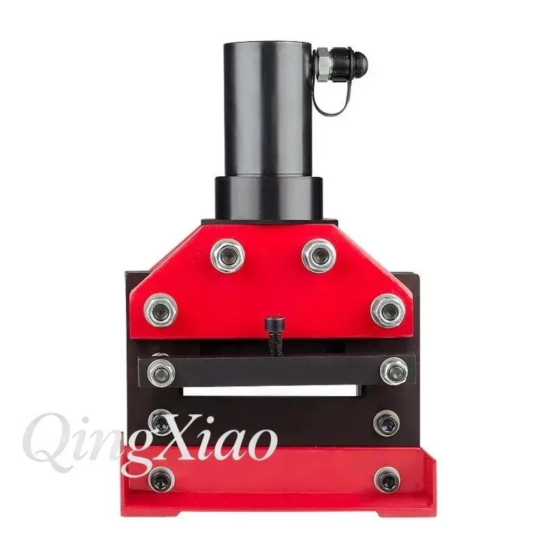 HR  Portable Busbar Processing Machine Hydraulic Punching Cutting Flat Bending For Copper Aluminum Bus Bar Electric Switchgea view 2
