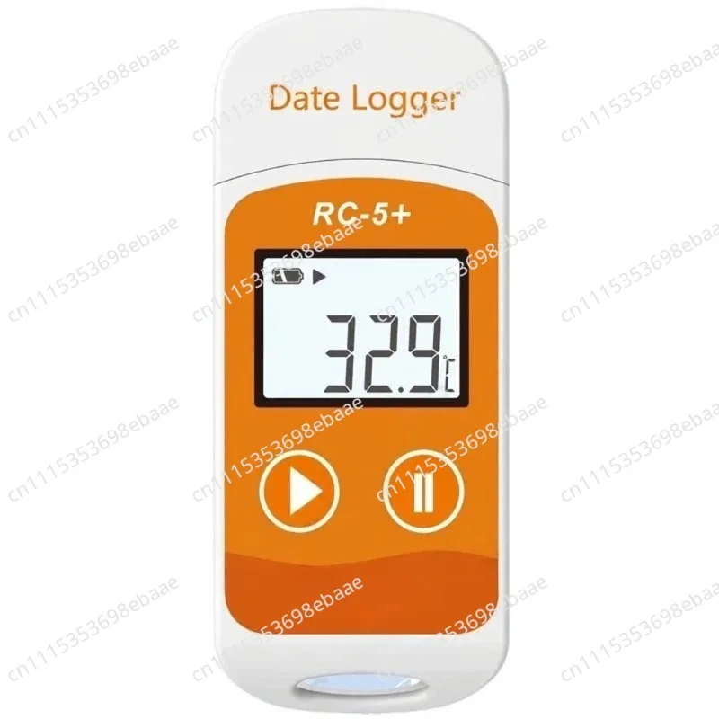 RC5 Cold Chain Transport USB Temperature Recorder, Refrigerated Truck Dedicated Automatic Data Thermometer for Livestock Farming