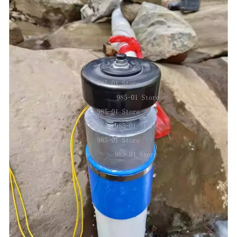 400W 220V Aluminium Alloy Hydropower Generator - Suitable for Household Lighting, TV, Computer, Monitoring
