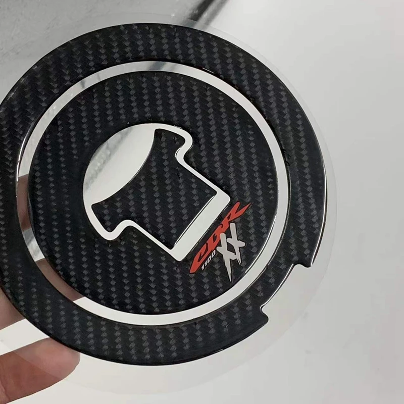 

For Honda CBR1100XX CBR 1100 XX 1999-2003 3D Carbon Motorcycle Fuel Gas Cap Protector