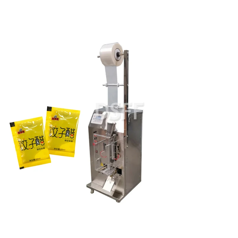 

Automatic Liquid Packing Machine For Soy Sauce Vinegar Buffalo Milk Juice Edible Oil Metering Food Filling Sealing Packer