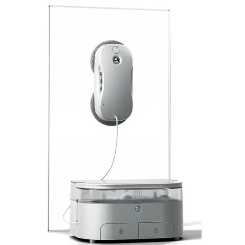 

Intelligent water spray window cleaning robot