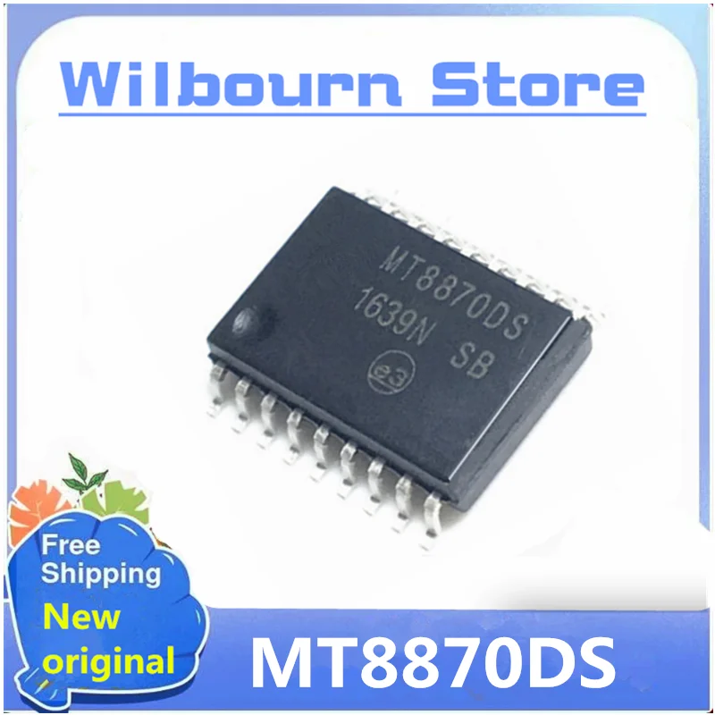 10pcs/lot  MT8870 MT8870DS  SOP18 Available in stock