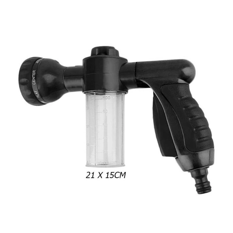 Car Cleaning Parts Water Pipe Nozzle With Soap Dispenser And Cleaning Rag For Car Washing And Watering Plants