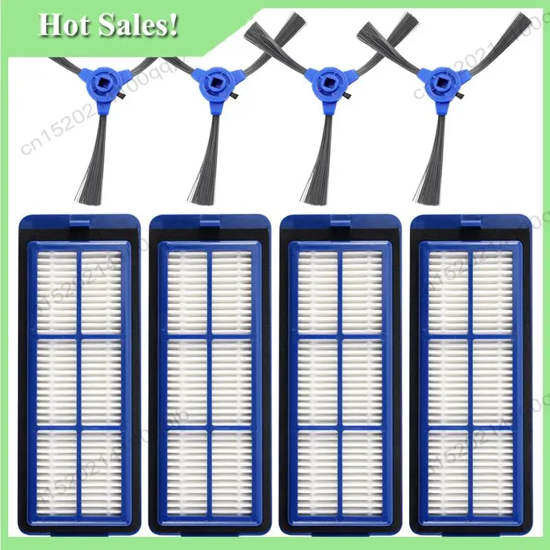 

-FDDT Side Brush Filter For Eufy Robovac G10 Hybrid Replacement Robot Vacuum Cleaner Part Accessories