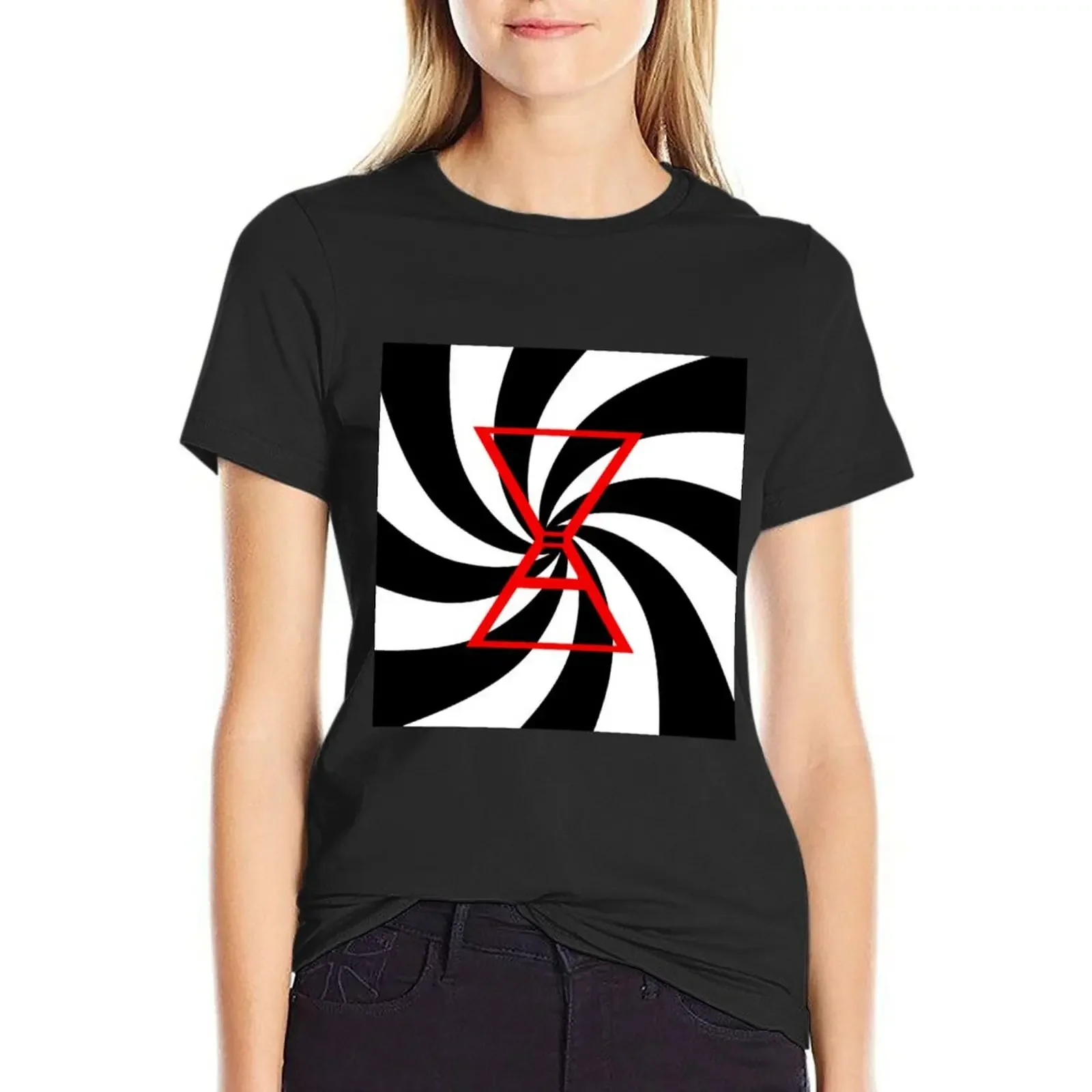 

Unus Annus Logo T-Shirt tees plus size tops blacks Women's t-shirt