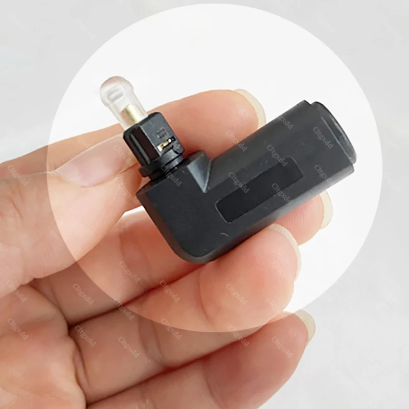 360 ° Drehbarer Toslink Optischer Audio-Adapter SPDIF Quadratische Buchse zu Mini 3,5mm Stecker Glasfaser-Verbinder für TV-Soundbar-Verstärker – Detail 7