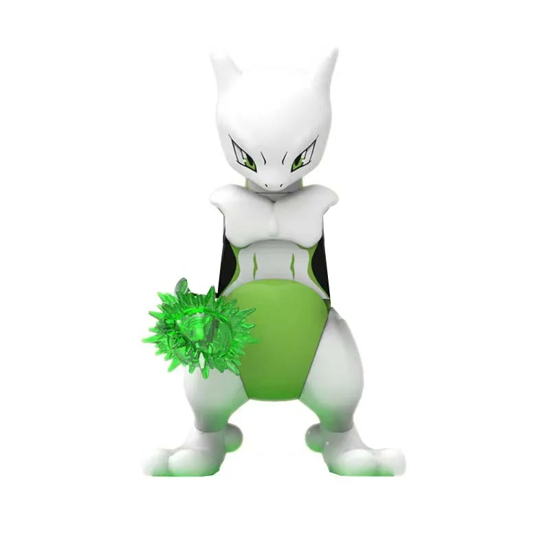 New Pet Trainer Cartoon Model Jessie Meowth Meowth Mini Building Blocks Enlighten Action Figure Puzzle Collectible Toy Gifts view 2