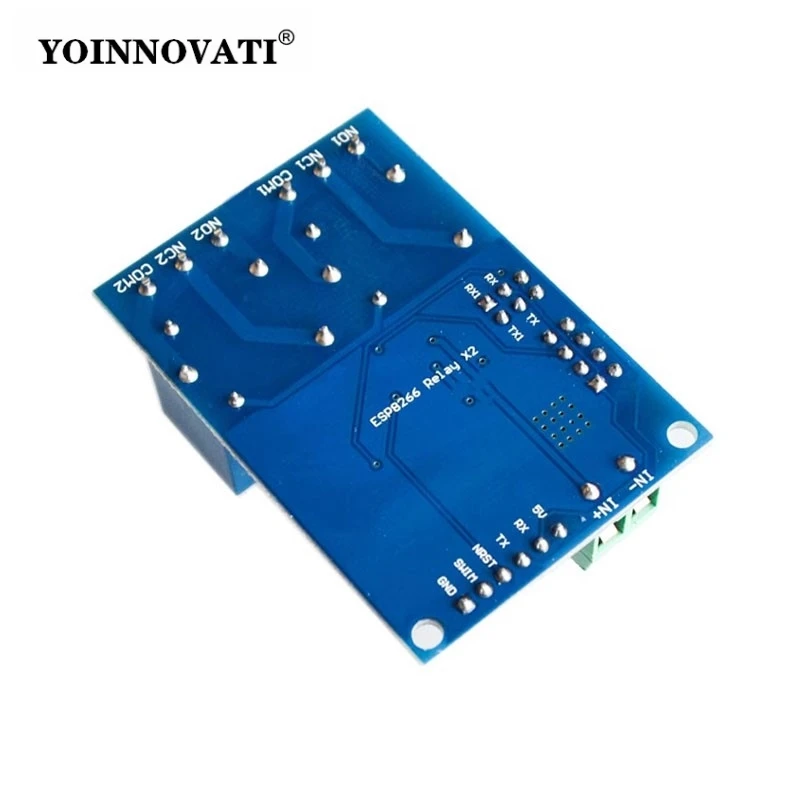 1pcs 5V ESP8266 ESP-01 2 Channel WiFi Relay Module 2-Channel Relay Module for IOT Smart Home Phone APP Controller