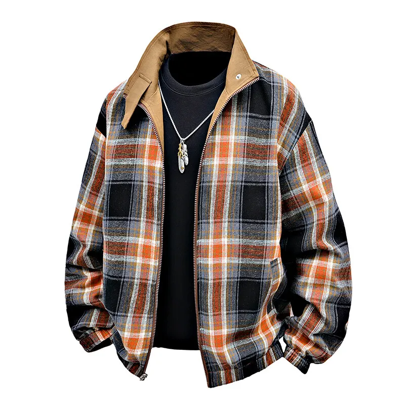 2025 Spring New High Quality Leisure Sports Fashion Versatile Double sided Jacket Coat