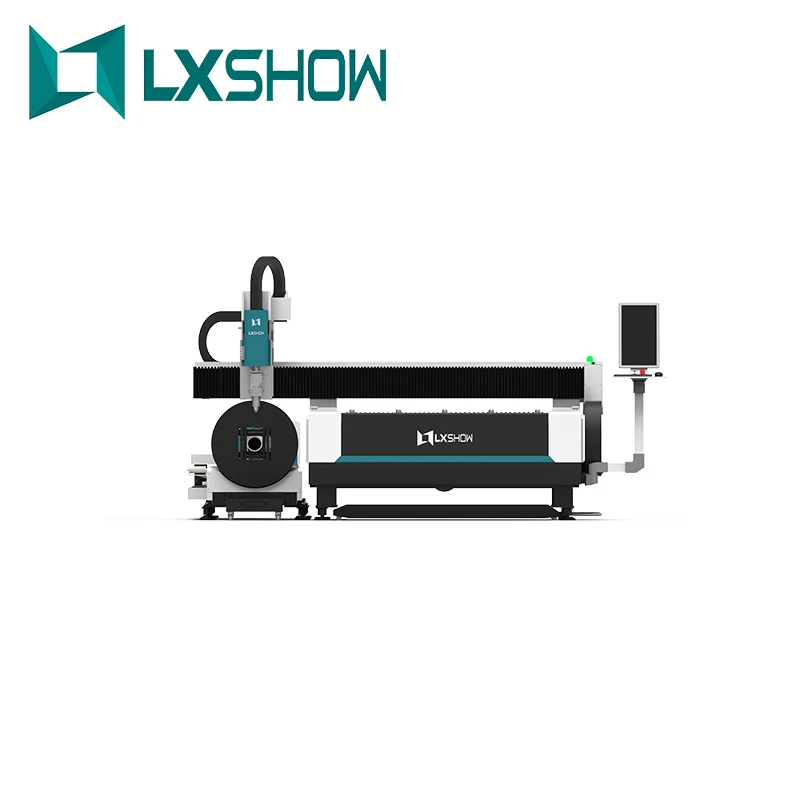 Metal sheet and tube fiber laser cutting machine 3000w 4000w 6000w cnc steel plate and pipe fiber laser cutter for aluminum