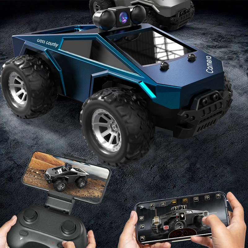 

1/28 2,4G WIFI RC автомобиль с HD-камерой FPV Обзор первого человека Дистанционное управление Трюк Автомобиль Альпинистские машины Гоночная игрушка Подарки для детей