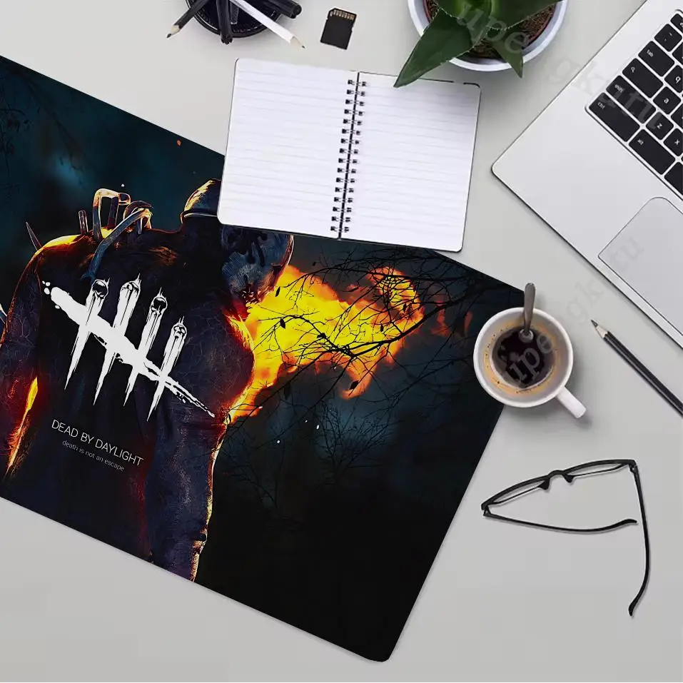 D_Deads by Daylight Mouse Pads Anime Mats Computer Mousepad Company Desk Pad Aesthetic Large Gaming Mousepads Office Mat 900x400