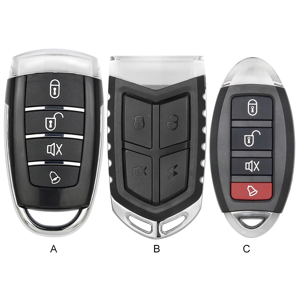 280-915MHz pilot zdalnego sterowania do klonowania 4-przyciskowy pilot elektryczny pilot zastępczy do pilot do drzwi garażowych bramy samochodowej