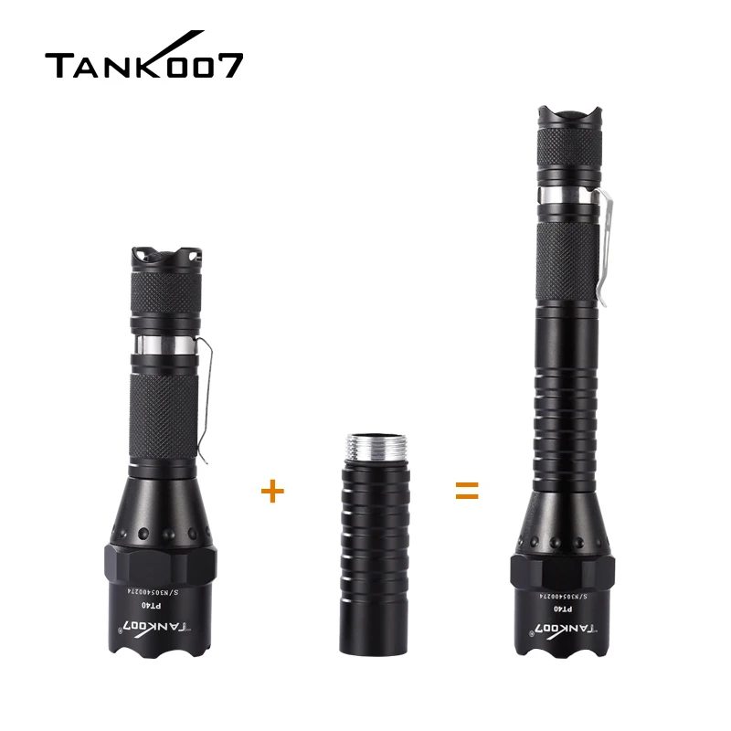 Tank007 PT40 LED-zaklamp