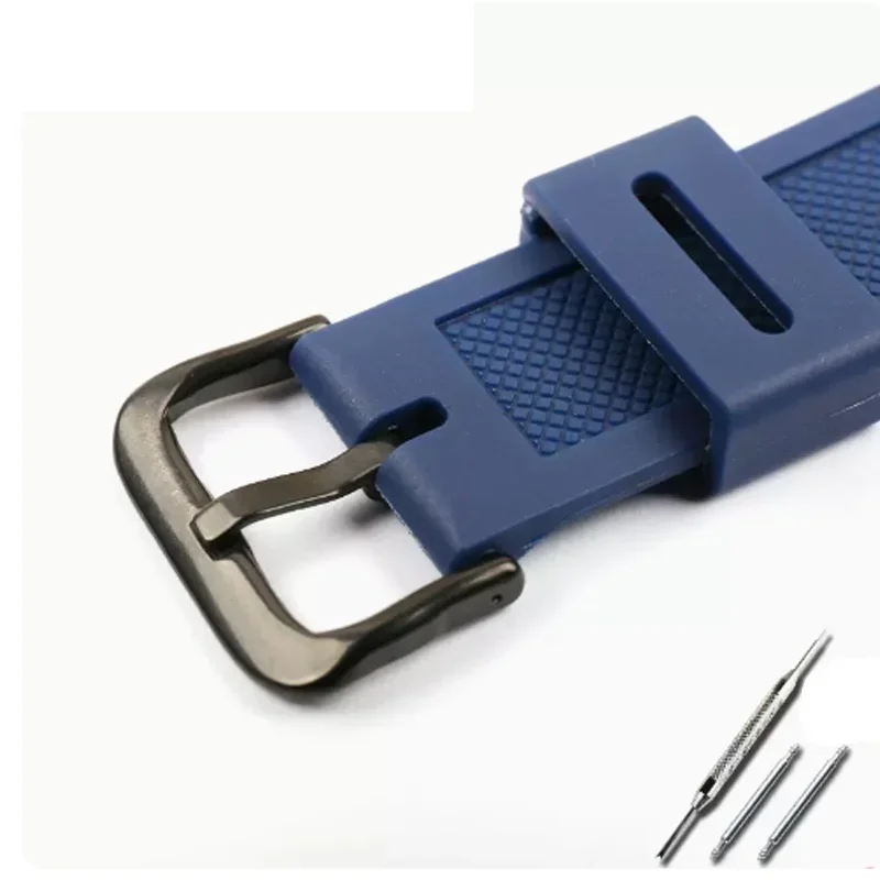 Rubber Strap For CASIO G-shock AE-1000W/AQ-S810W AE-1500WHX Resin Silicone Watch Bracelet Durable Watchband Accessories