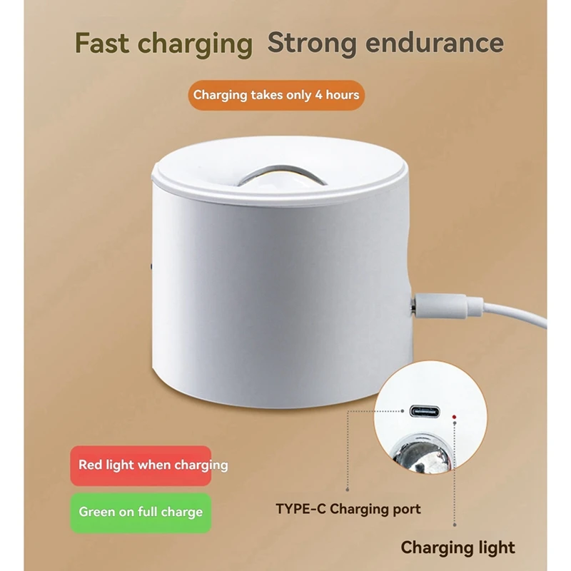 ABNO-خالية من الأظافر مزدوجة الرأس ضوء دافئ الجدار مصباح غرفة نوم المنزل أباجورة الممر جو متقدم ضوء الليل