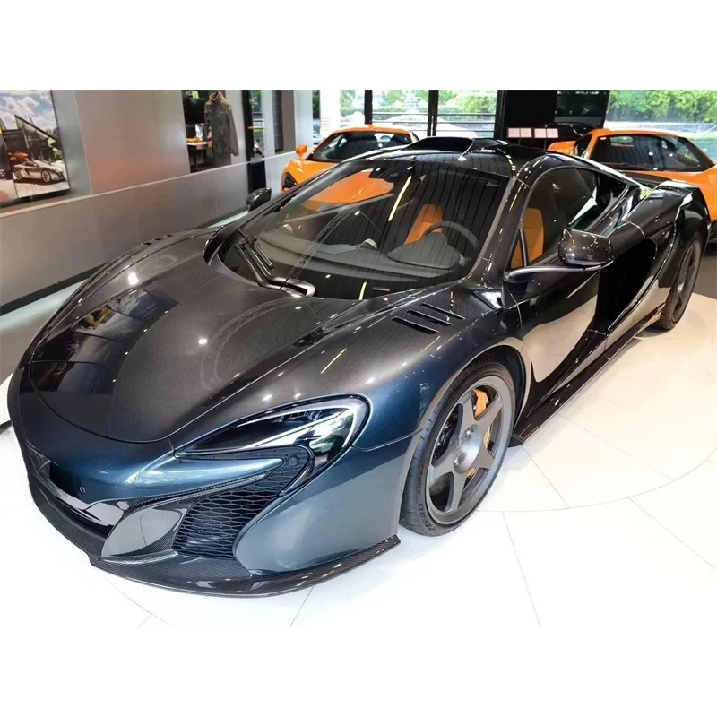 For 12C 650S High Quality 3K Carbon Fiber OEM Style Front Lip 6