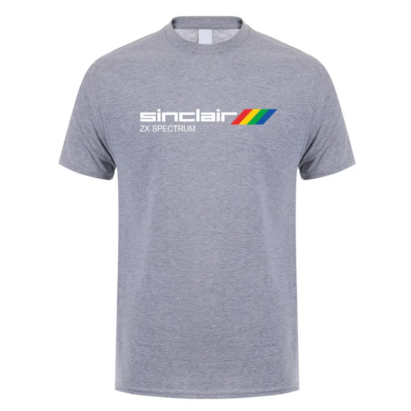シンクレア Zx スペクトル Tシャツトップス夏半袖コットンマン