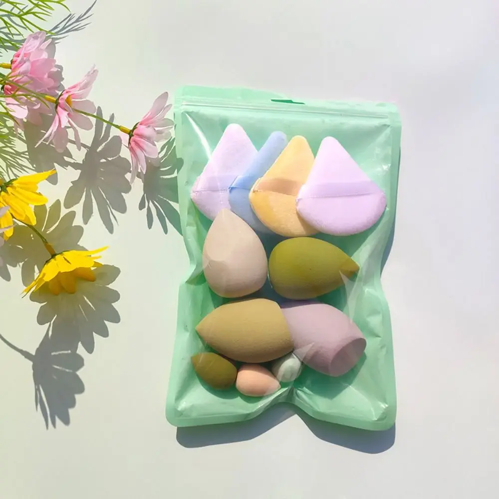 7/11 個新ファンデーションスポンジ化粧パフメイクアップアクセサリー美容ツールメイクスポンジ女性パウダーパフ美容卵