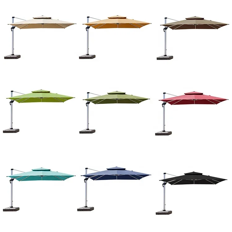 

y Garden Patio umbrella Restaurant Cafe Hotel Luxury Outdoor Commercial large parasolBig Size garden parasol sun rome big umbre