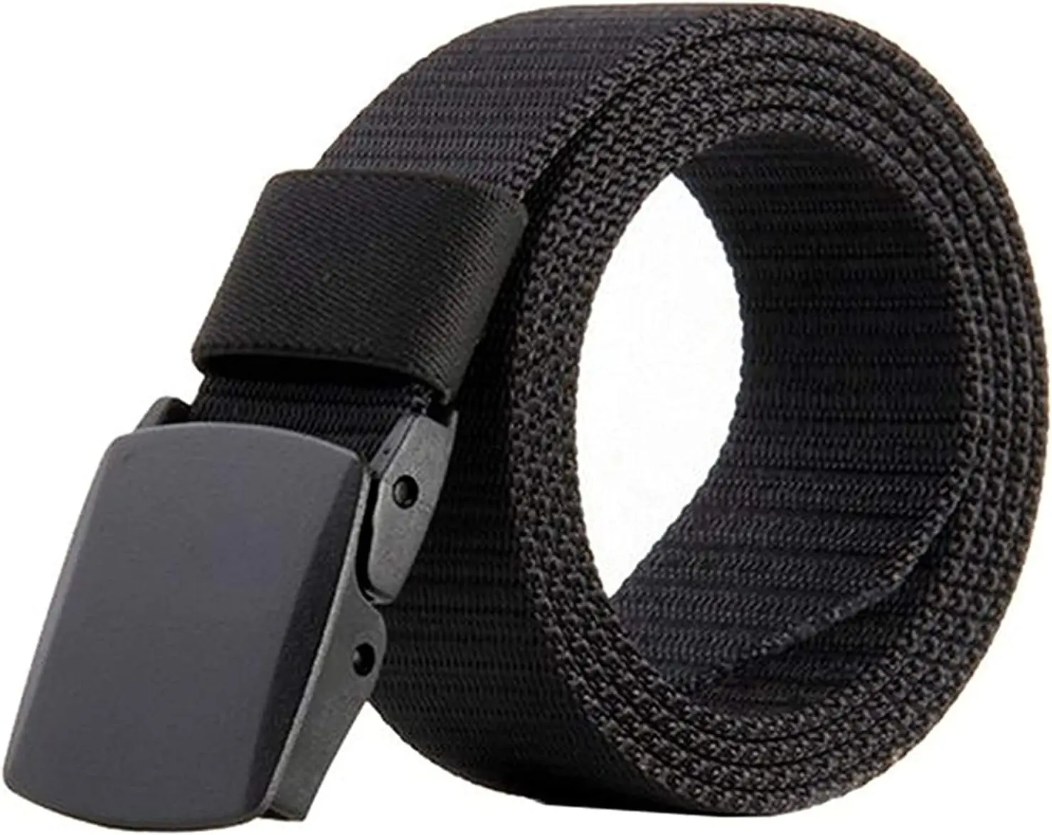 Durable Nylon Canvas Tactical Waist Belt for Outdoors