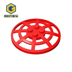 Gobricks 10Pc MOC Parts 4285 Dish 6 x 6 Inverted Radar Compatible Bricks DIY Assmble Building Blocks Particle Kid Brain Toy Gift