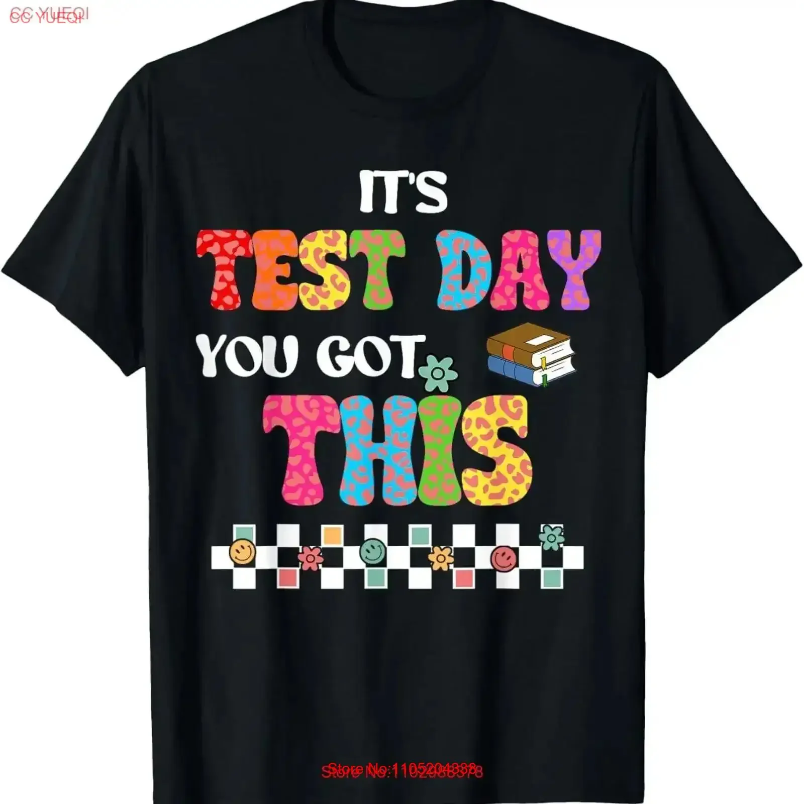 Testing Motivation Student Teacher Its Test Day You Got This T Shirt vintage Washed homme Top For Everyday Wear Versatile
