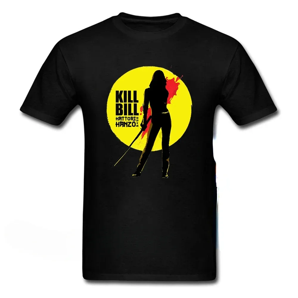 Movie Kill Bill Pulp Fiction Django Tshirt Quentin Tarantino Film Graphic Tshirt Mens Casual Loose Tops Men  T-shirt