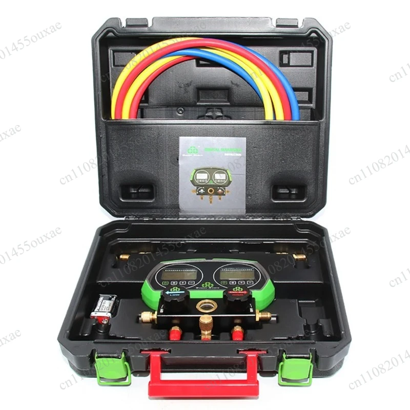 Digital Electronic Air Conditioner Gauge ST-B168D Refrigerant Charging Meter For R12/R22/R134a/R404A/R410A AC Service Work