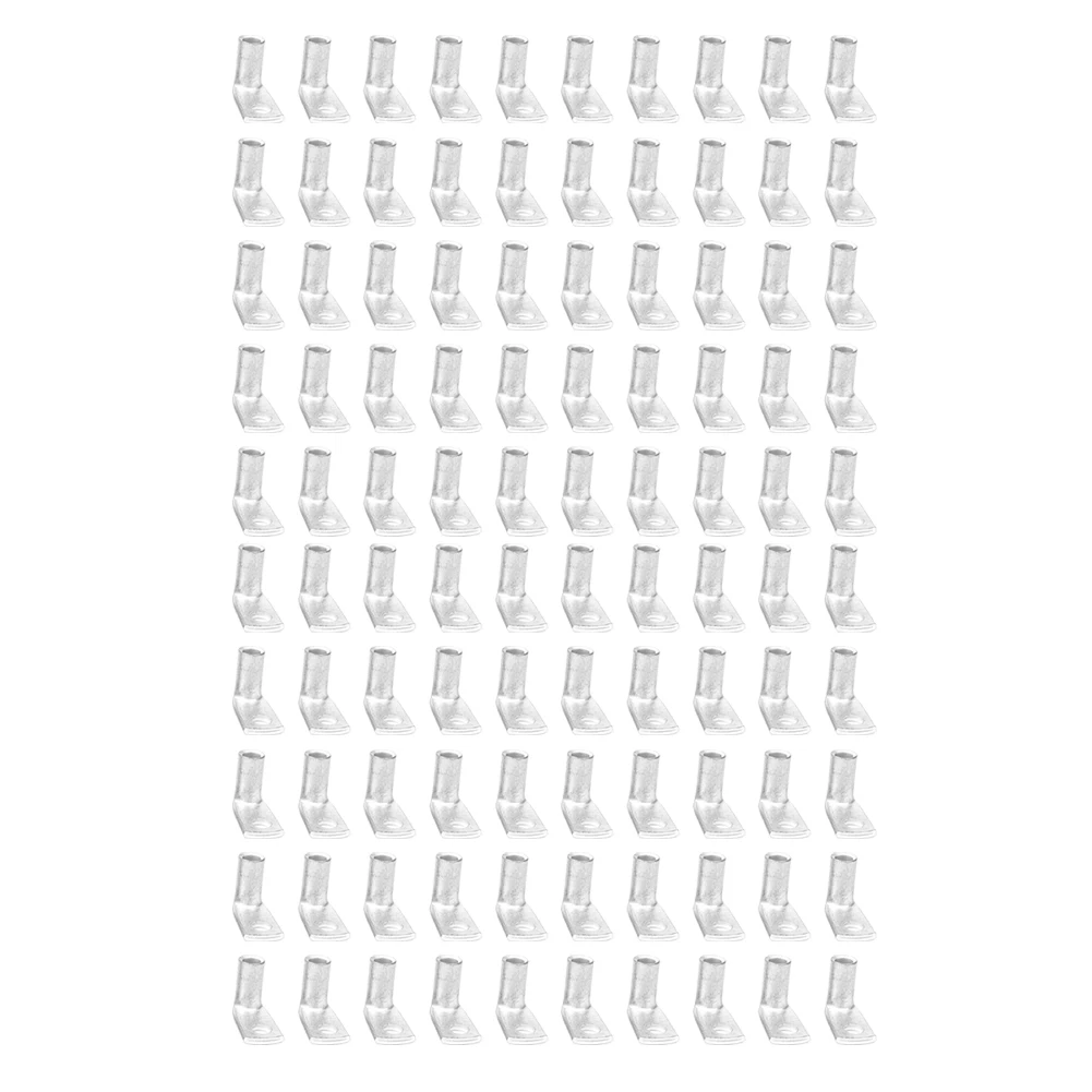 

For DIY Electronics Silver Crimp Terminals Versatile Wire Connectors Connector Wire Connectors Oxidation Protection