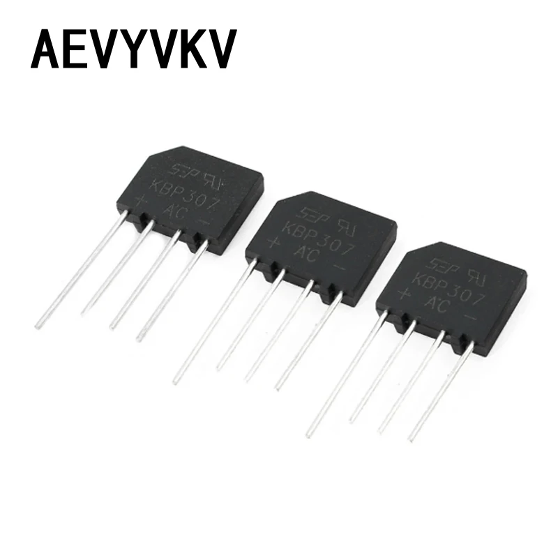 10PCS 3A 1000V KBP307 Diode Bridge Rectifier KBP 307 Power Diode Electronica Componentes