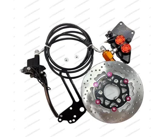 

Electric vehicle left and right 130 drum modified disc 220 disc anti-lock ABS rear brake disc brake rear