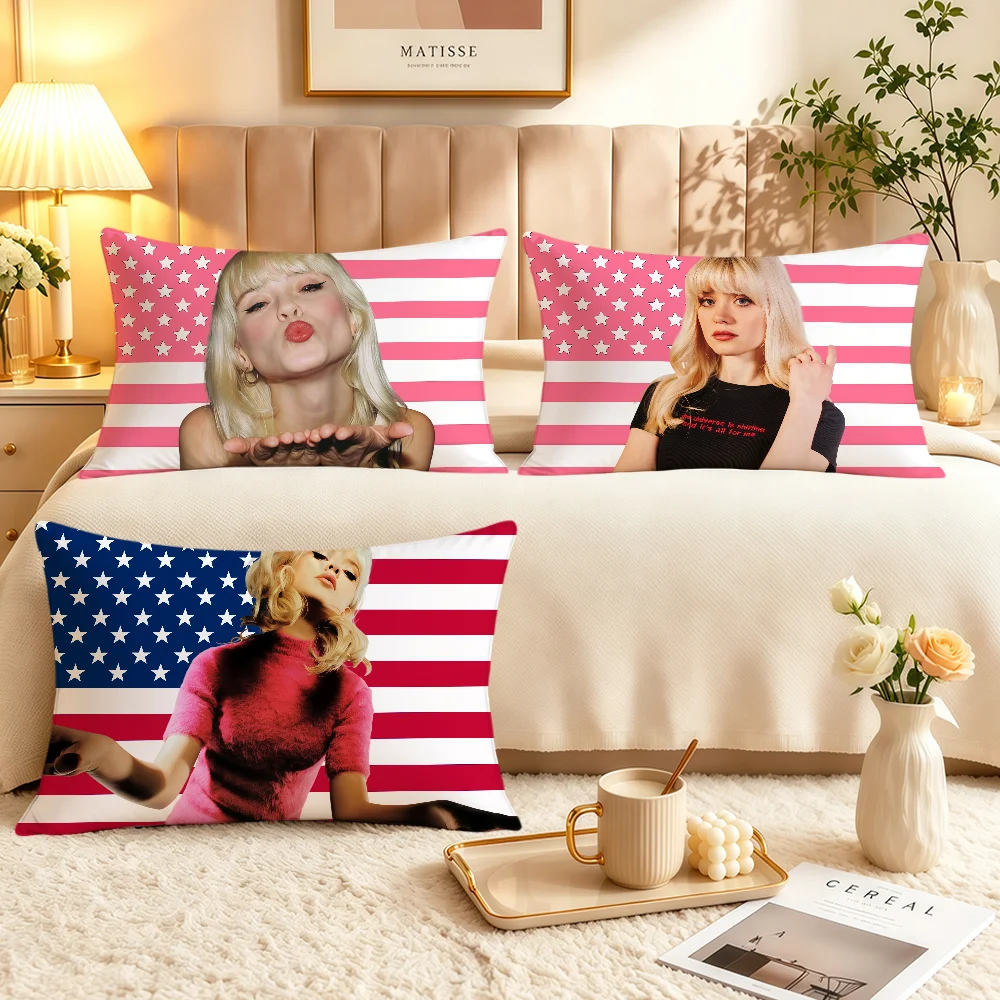 singer Maisie Peters Florescence cushion cover soft Rectangle Home Sofa living Room Decor Dorm bedside hogar Pillowcase gift