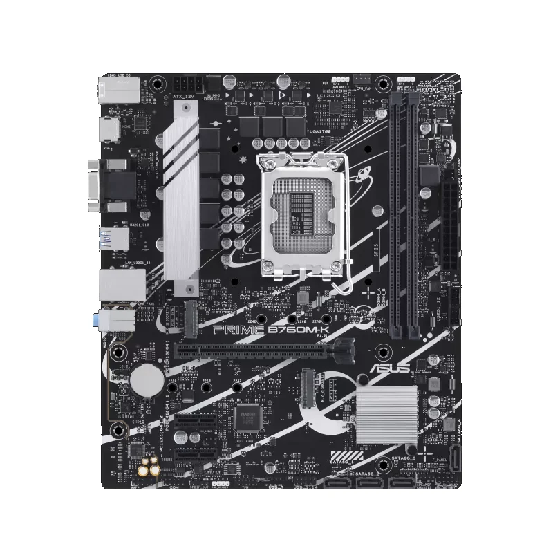 ASUS PRIME B760M-K DDR4 LGA1700 intel 12th\13th 13900KF CPU M.2 Desktop ATX Motherboard