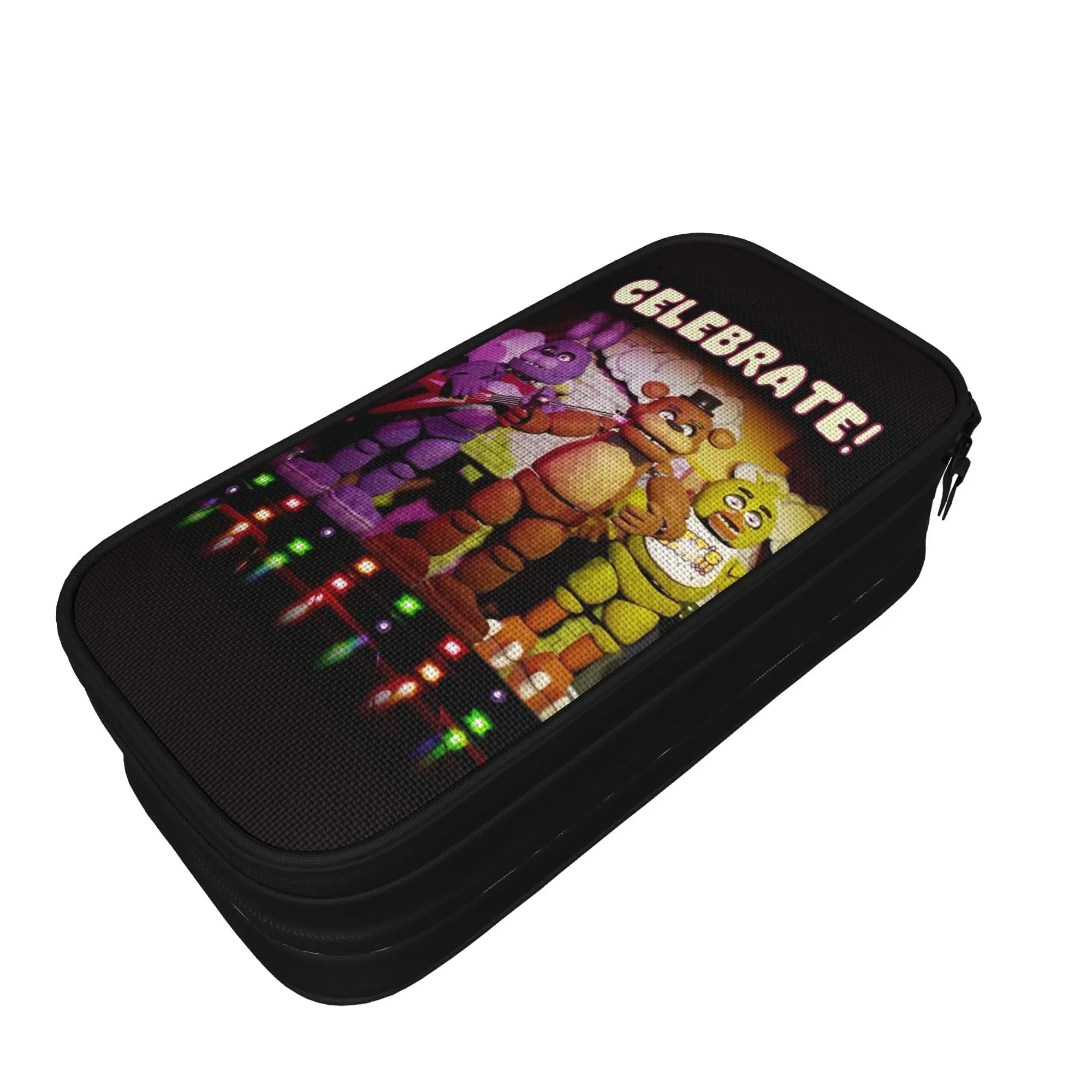 estojos-de-lapis-fnafed-game-roxanne-wolf-caixa-de-canetas-para-estudantes-bolsas-de-grande-capacidade-material-escolar-artigos-de-papelaria-com-ziper