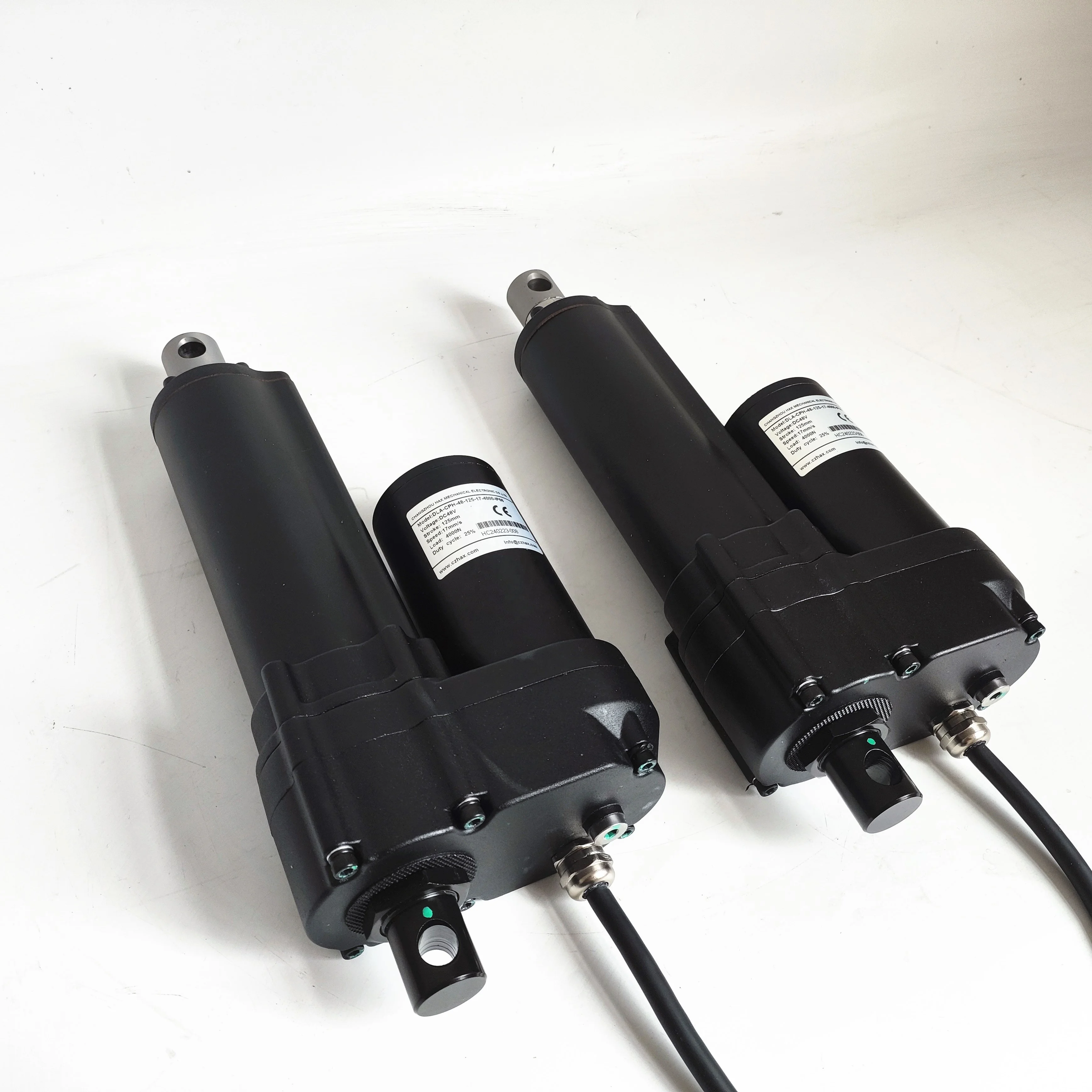 electric roller screw linear actuator position controller