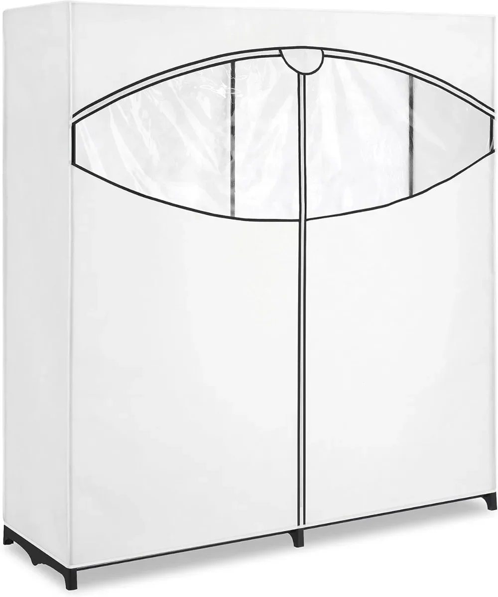 

Clothes Closet - Freestanding Garment Organizer with Sturdy Fabric Cover