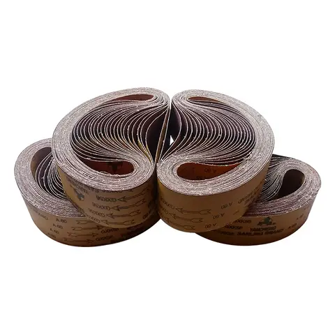 샌딩기 목재 금속 연마용 샌딩 벨트, 종이 샌딩기 120 320/600 그릿 사포 연마 밴드 벨트, 30x330mm 벨트, 30 개
