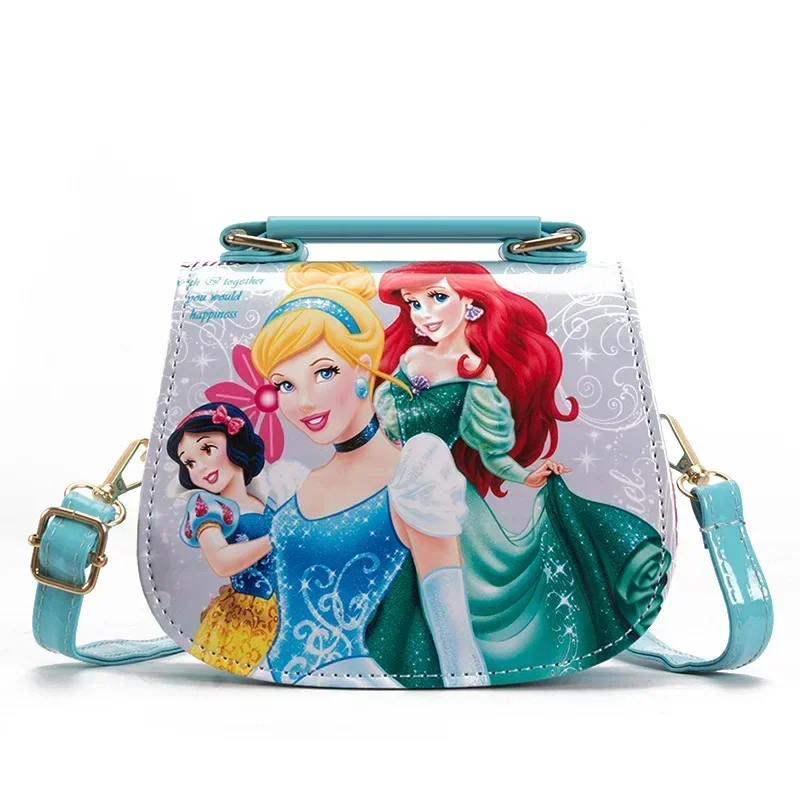 Disney-Sac à bandoulière princesse Elsa et Anna pour enfants, sac à main princesse Sofia pour fille, sac à provisions à la mode, cadeau pour enfants, 2 jouets