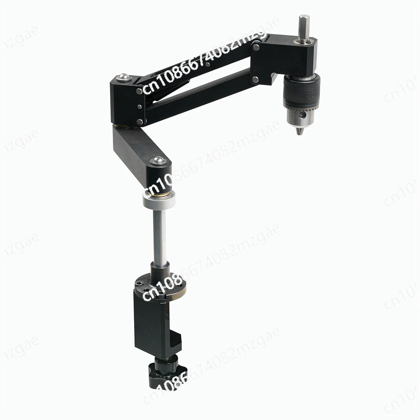 Lightweight Tapping Cantilever Bracket Horizontal and Vertical Tapping Fixtures Aluminum Profiles Center Drilling Auxiliary Tool