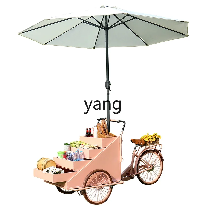 

Lmm night market can ride upside down donkey mobile tricycle shopping mall exhibition booth display car