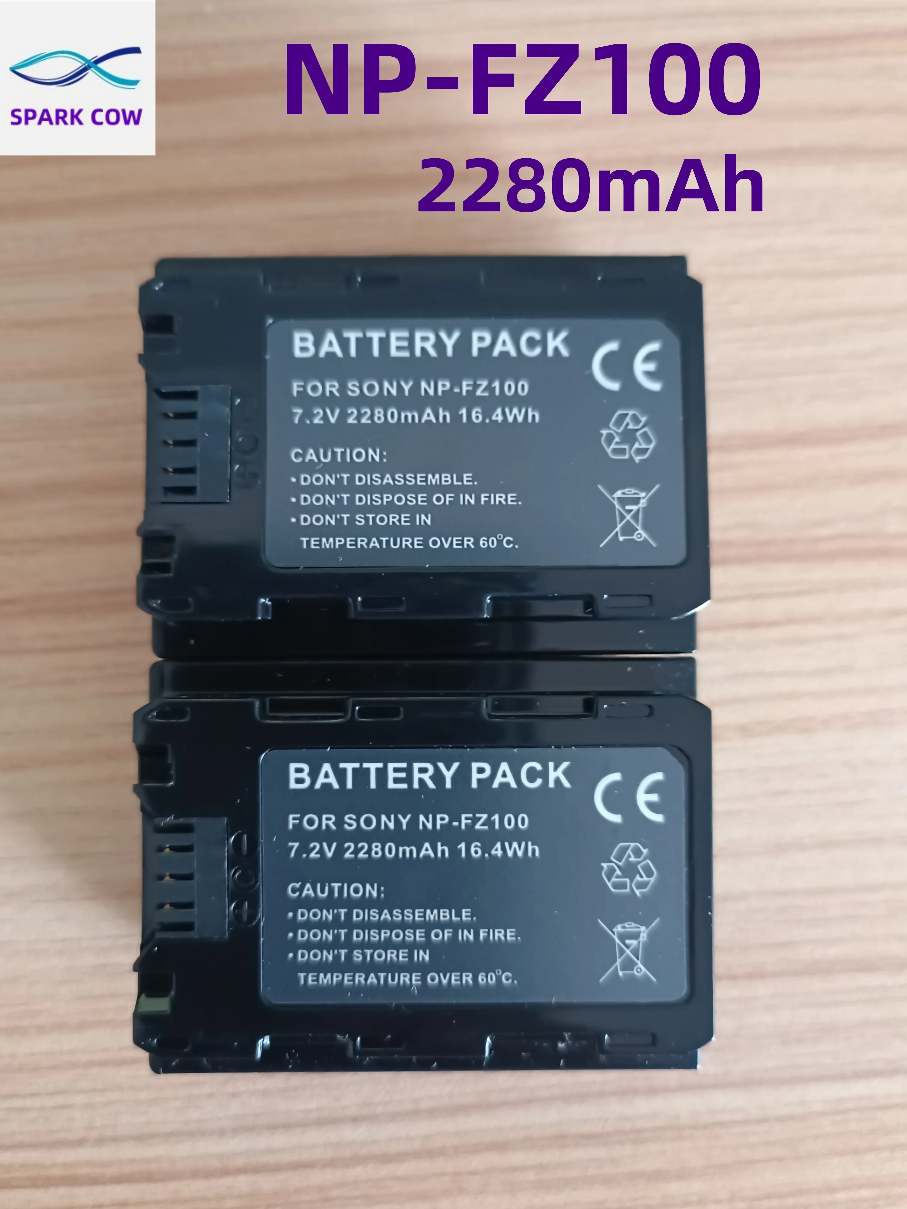 

2280mAh NP-FZ100 NP FZ100 Camera Battery or Charger For Sony A9 II / A7R IV / A7R III / A7 III /ILCE-9 IL CE-7RM3 IL Battery