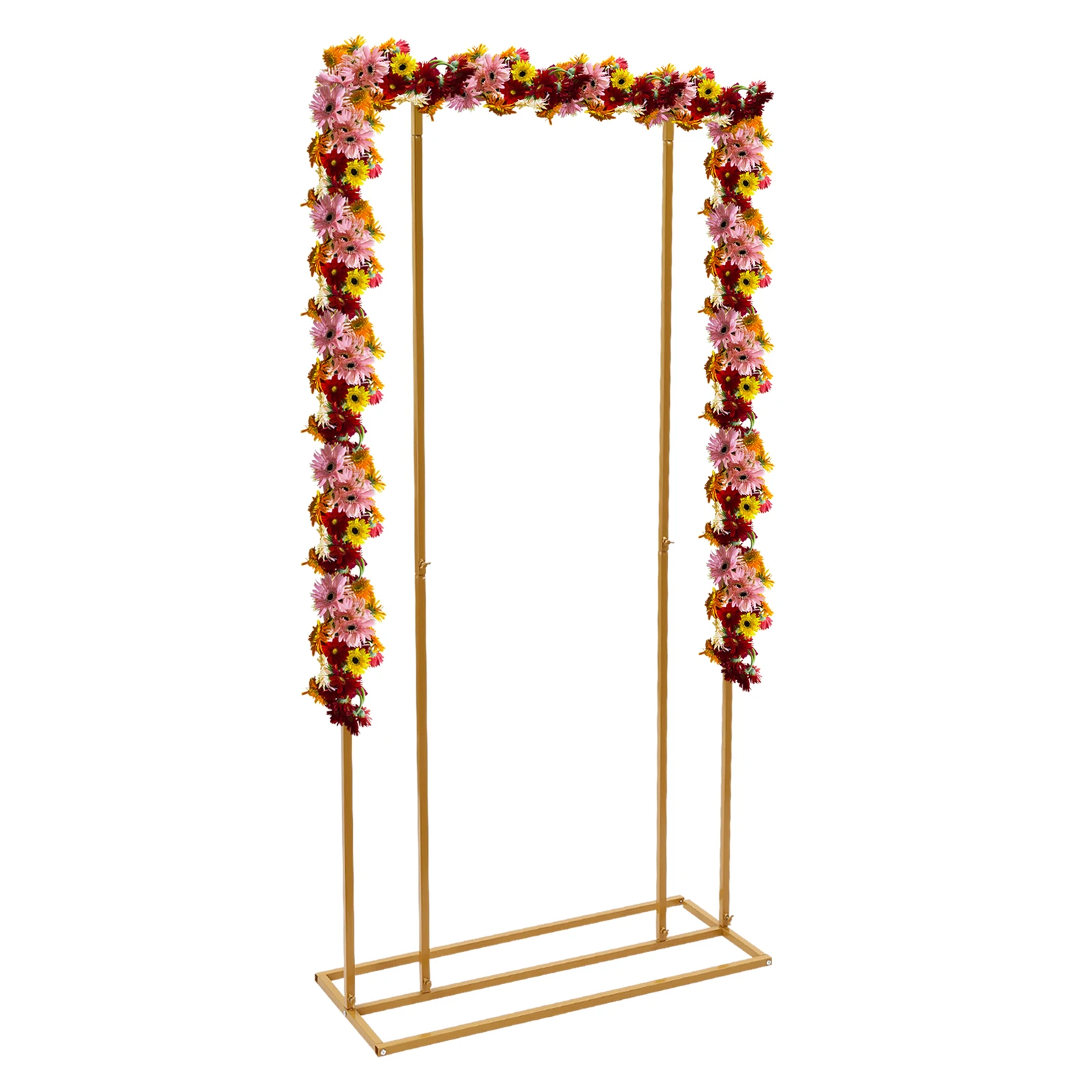 2 * 1 Meter Wedding Stand - Gold Suitable for Birthday Parties